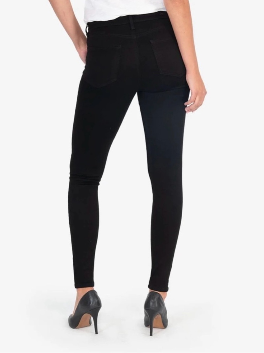 Kut From The Kloth High Rise Toothpick Skinny Jeans Size 12 Short